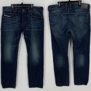 Diesel Industry Safado Slim Straight Dark Jeans
